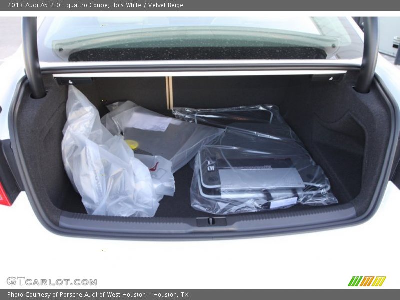 Ibis White / Velvet Beige 2013 Audi A5 2.0T quattro Coupe