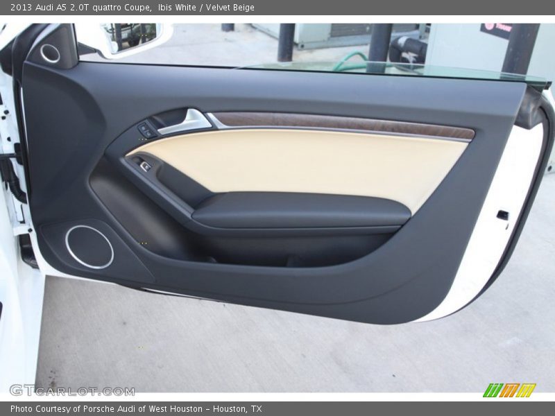 Ibis White / Velvet Beige 2013 Audi A5 2.0T quattro Coupe