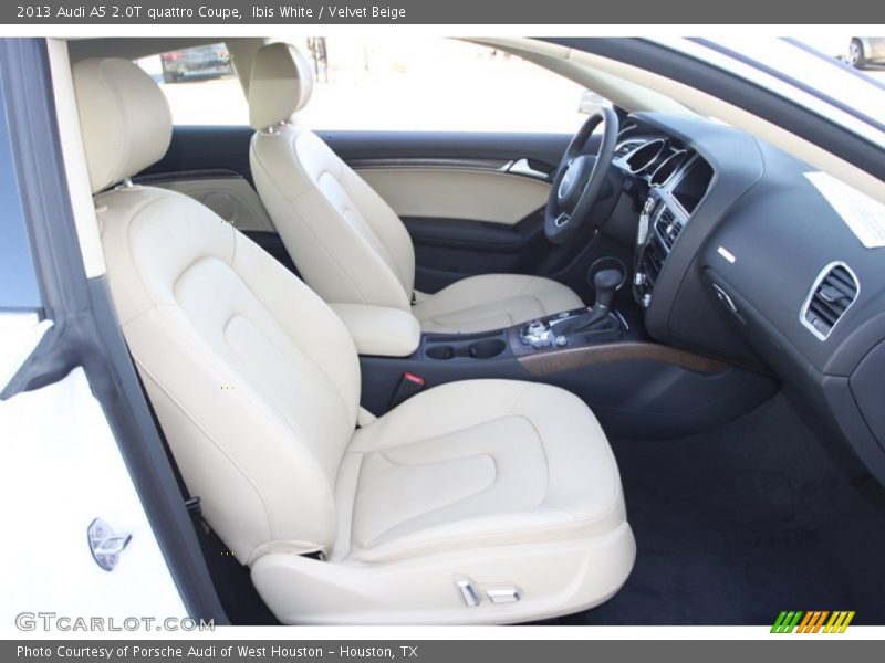 Ibis White / Velvet Beige 2013 Audi A5 2.0T quattro Coupe