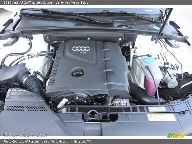 Ibis White / Velvet Beige 2013 Audi A5 2.0T quattro Coupe