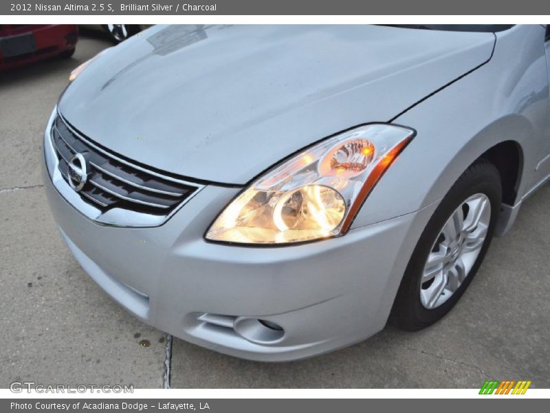 Brilliant Silver / Charcoal 2012 Nissan Altima 2.5 S