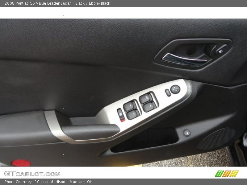 Black / Ebony Black 2008 Pontiac G6 Value Leader Sedan