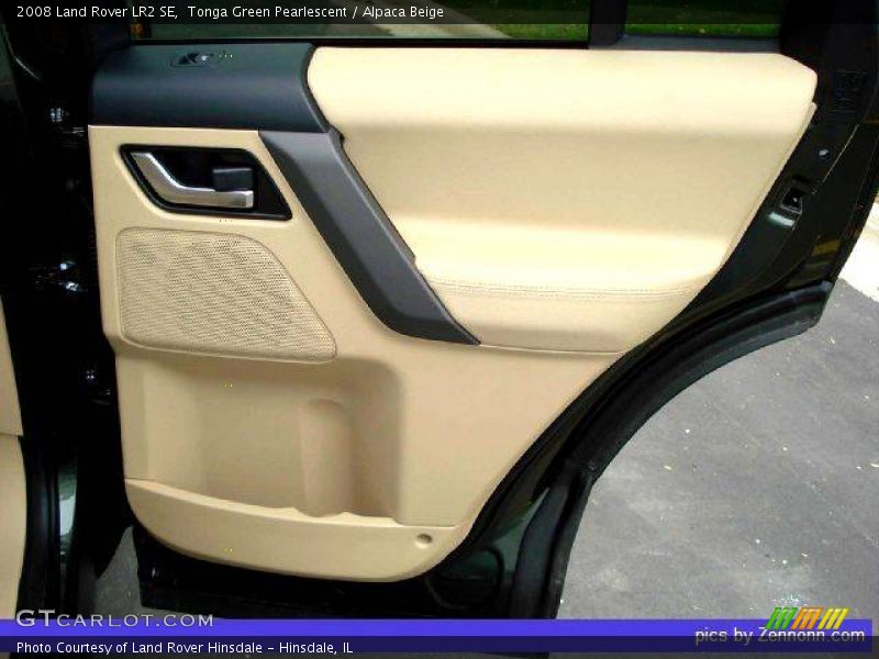 Tonga Green Pearlescent / Alpaca Beige 2008 Land Rover LR2 SE
