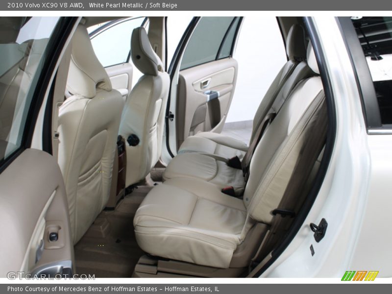 Rear Seat of 2010 XC90 V8 AWD