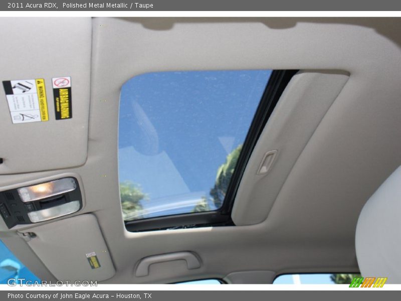 Polished Metal Metallic / Taupe 2011 Acura RDX