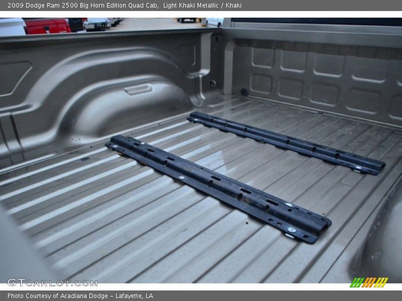 Light Khaki Metallic / Khaki 2009 Dodge Ram 2500 Big Horn Edition Quad Cab