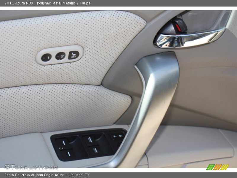 Polished Metal Metallic / Taupe 2011 Acura RDX