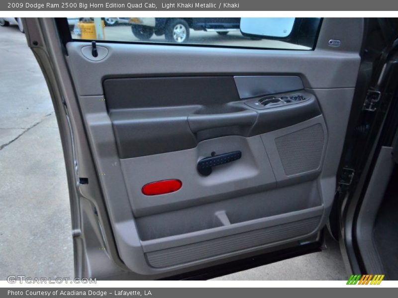 Light Khaki Metallic / Khaki 2009 Dodge Ram 2500 Big Horn Edition Quad Cab