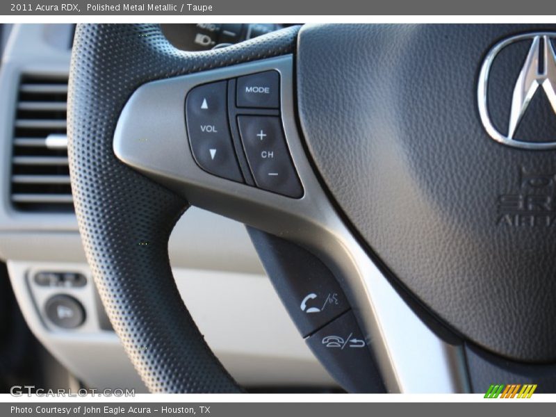 Polished Metal Metallic / Taupe 2011 Acura RDX