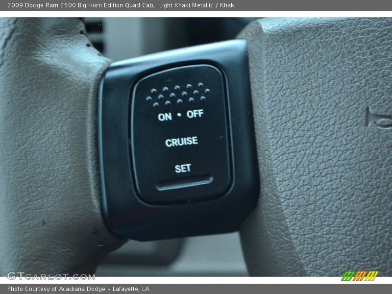 Light Khaki Metallic / Khaki 2009 Dodge Ram 2500 Big Horn Edition Quad Cab