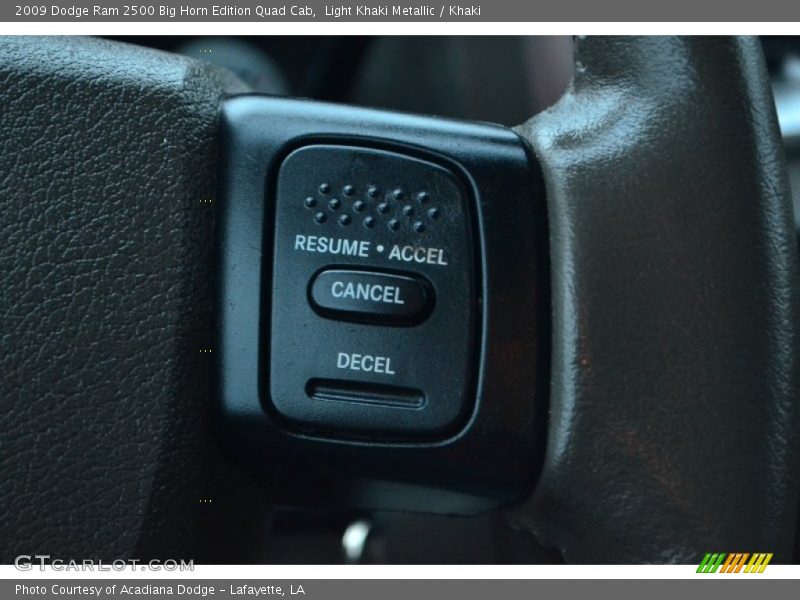 Light Khaki Metallic / Khaki 2009 Dodge Ram 2500 Big Horn Edition Quad Cab