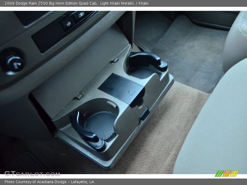 Light Khaki Metallic / Khaki 2009 Dodge Ram 2500 Big Horn Edition Quad Cab