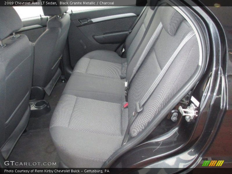 Black Granite Metallic / Charcoal 2009 Chevrolet Aveo LT Sedan