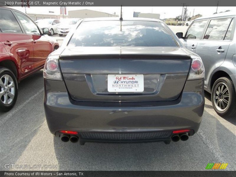 Magnetic Gray Metallic / Onyx 2009 Pontiac G8 GT