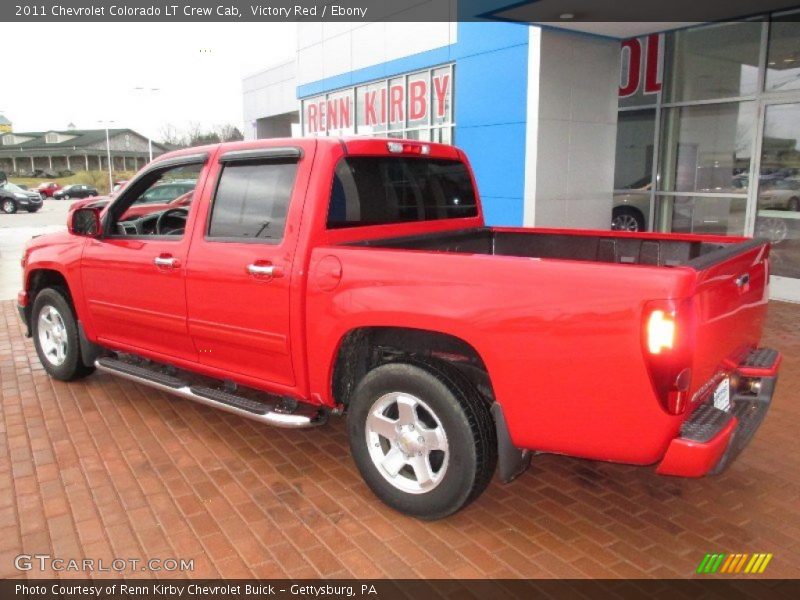 Victory Red / Ebony 2011 Chevrolet Colorado LT Crew Cab
