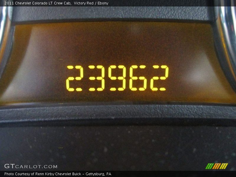 Victory Red / Ebony 2011 Chevrolet Colorado LT Crew Cab