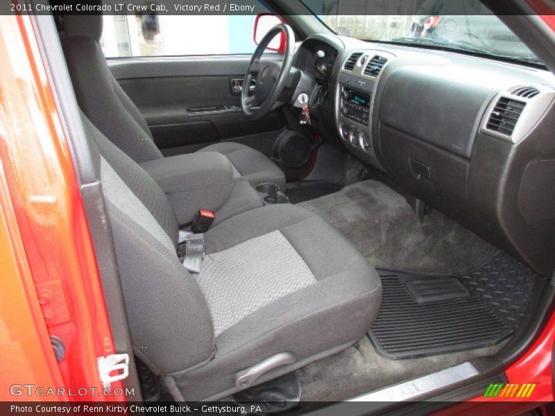 Victory Red / Ebony 2011 Chevrolet Colorado LT Crew Cab