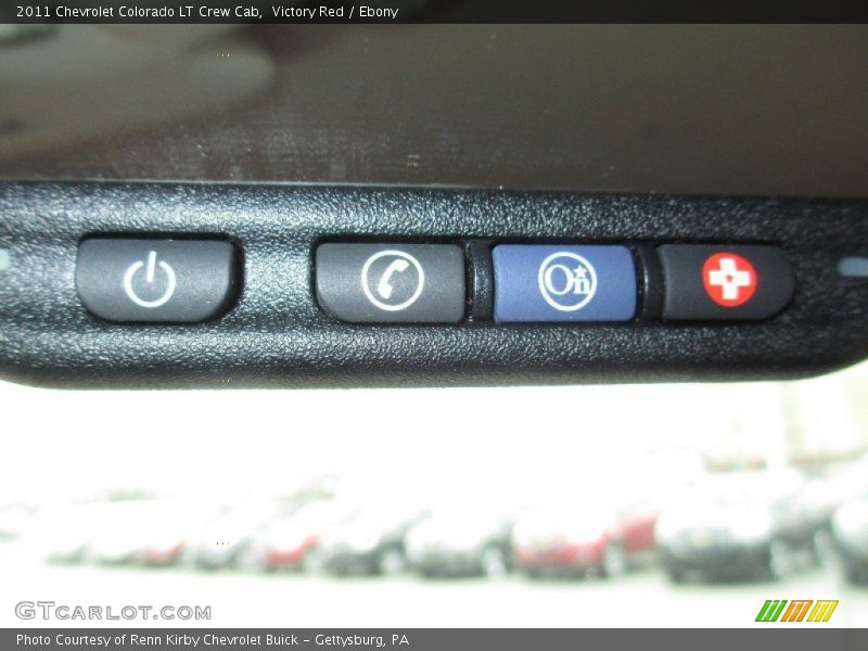 Victory Red / Ebony 2011 Chevrolet Colorado LT Crew Cab