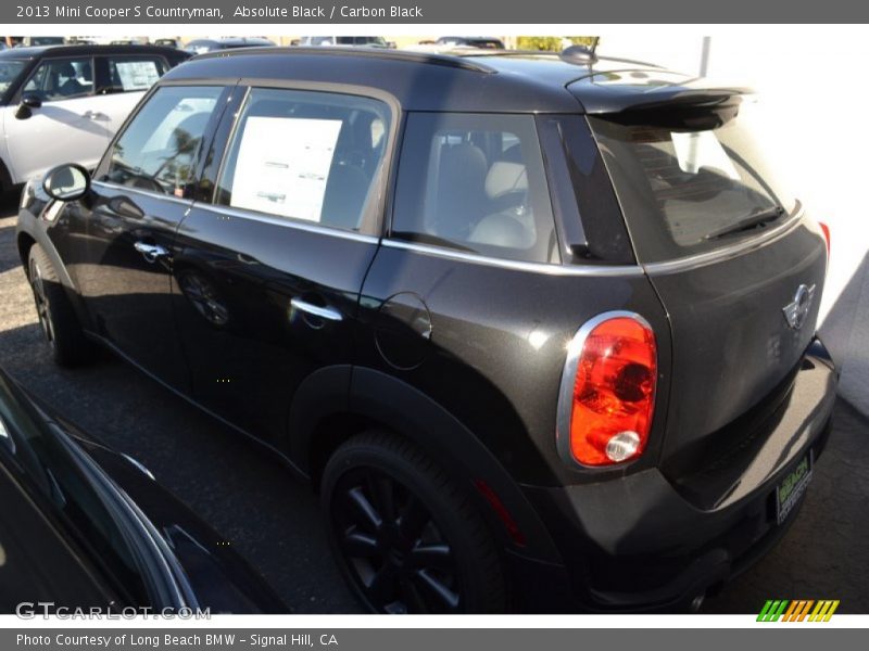 Absolute Black / Carbon Black 2013 Mini Cooper S Countryman