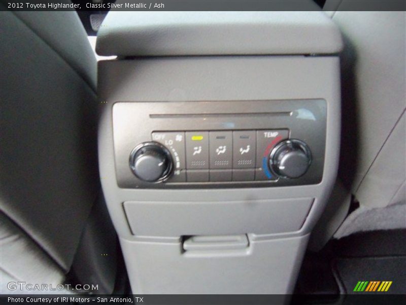 Classic Silver Metallic / Ash 2012 Toyota Highlander