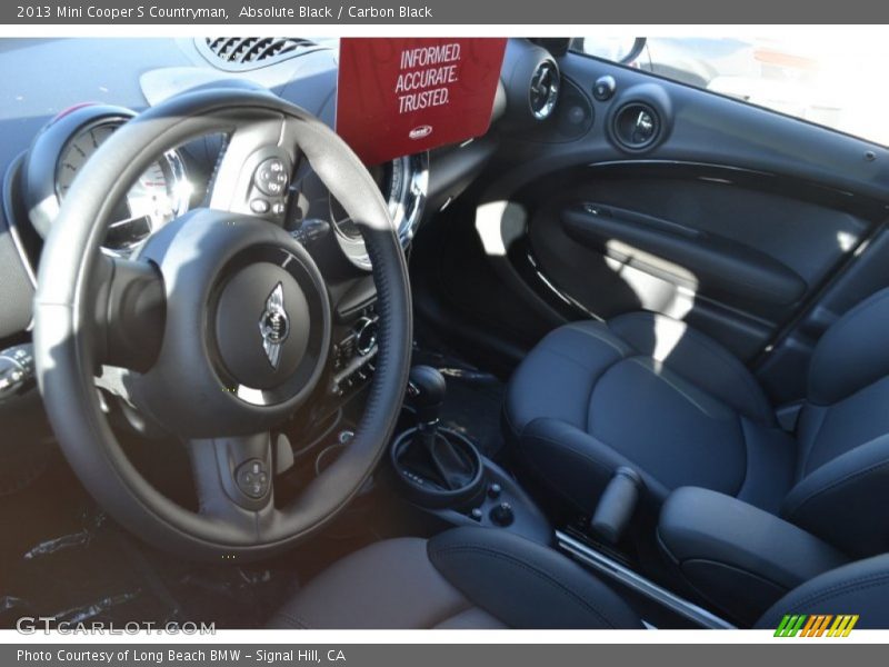 Absolute Black / Carbon Black 2013 Mini Cooper S Countryman
