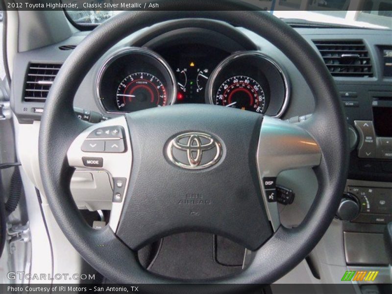 Classic Silver Metallic / Ash 2012 Toyota Highlander