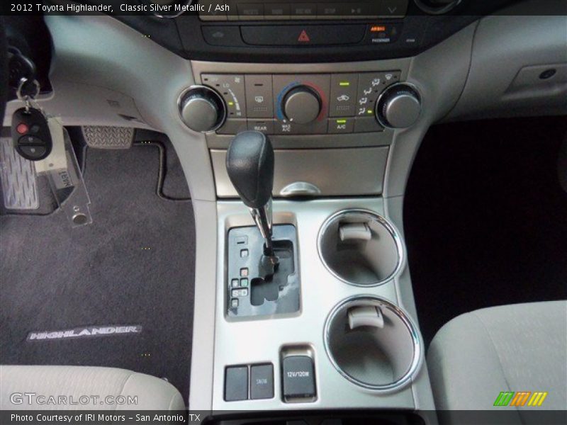 Classic Silver Metallic / Ash 2012 Toyota Highlander