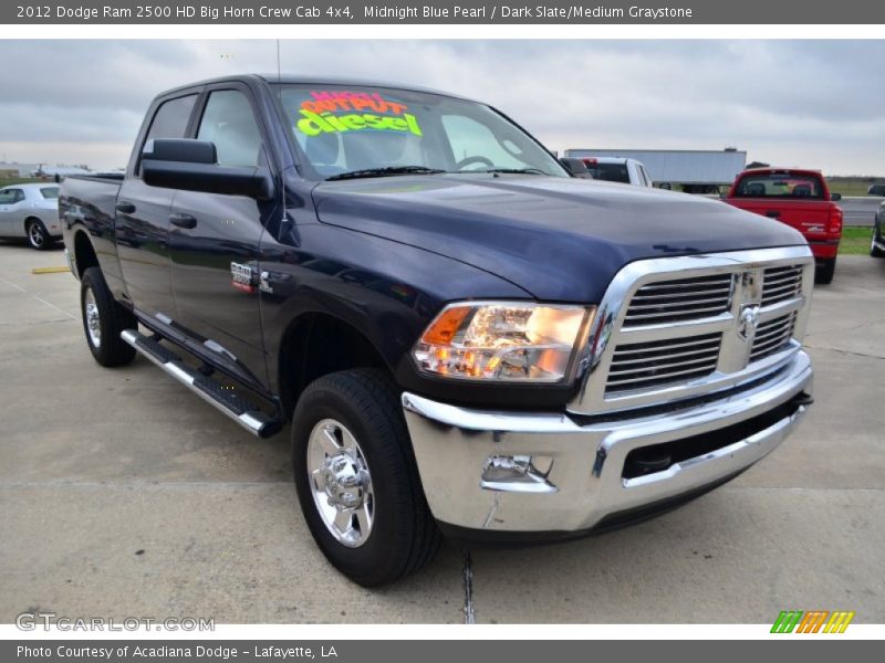 Front 3/4 View of 2012 Ram 2500 HD Big Horn Crew Cab 4x4