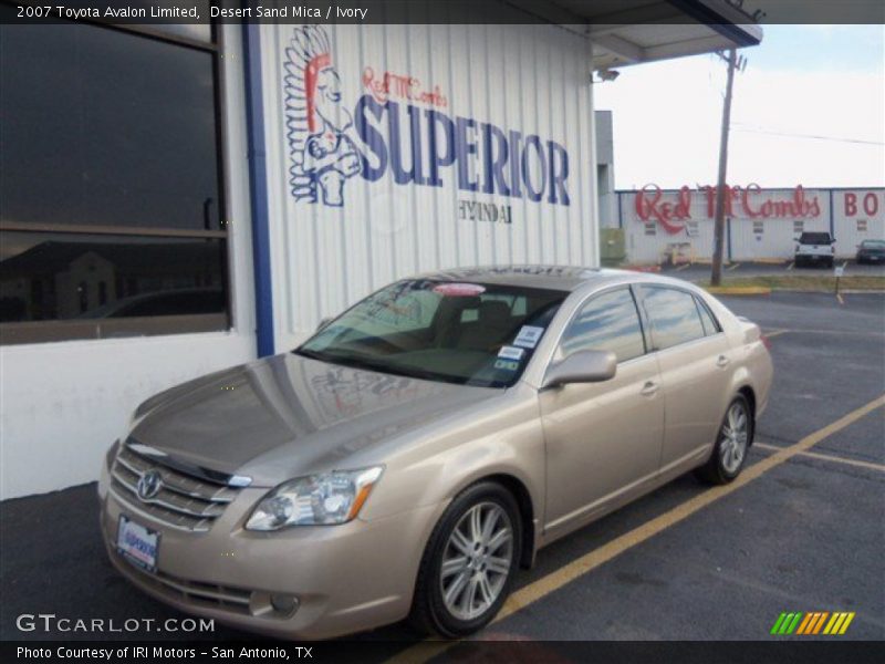 Desert Sand Mica / Ivory 2007 Toyota Avalon Limited