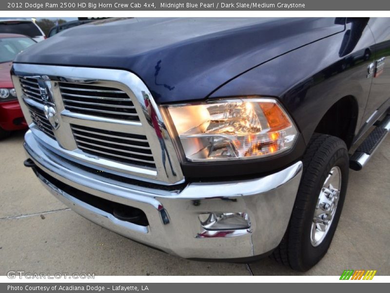Midnight Blue Pearl / Dark Slate/Medium Graystone 2012 Dodge Ram 2500 HD Big Horn Crew Cab 4x4