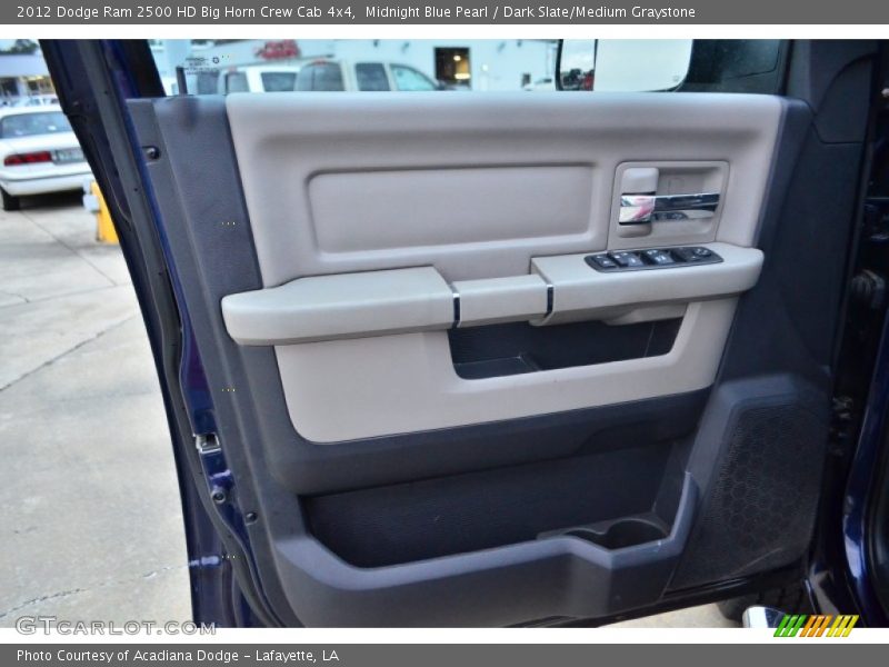 Midnight Blue Pearl / Dark Slate/Medium Graystone 2012 Dodge Ram 2500 HD Big Horn Crew Cab 4x4