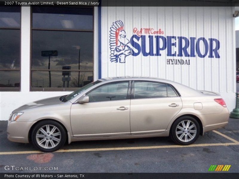 Desert Sand Mica / Ivory 2007 Toyota Avalon Limited