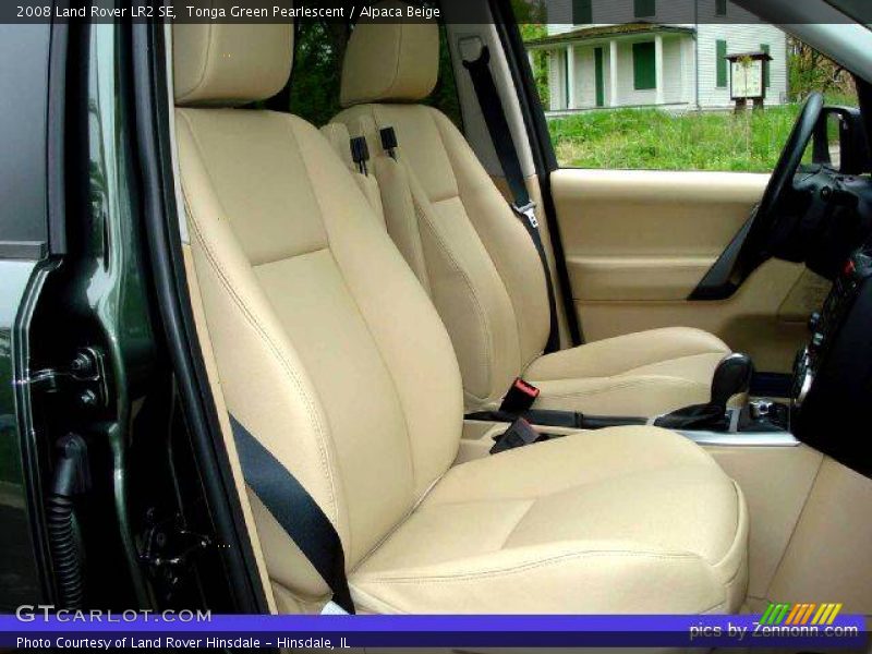 Tonga Green Pearlescent / Alpaca Beige 2008 Land Rover LR2 SE