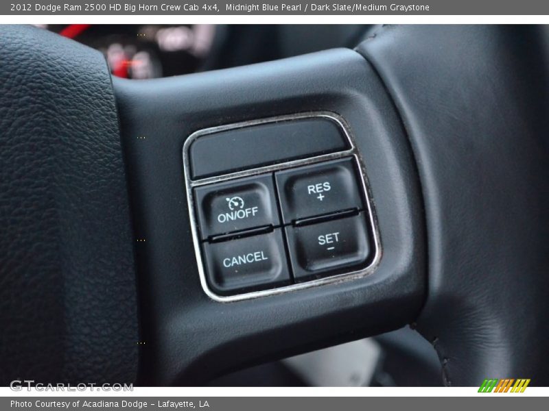 Midnight Blue Pearl / Dark Slate/Medium Graystone 2012 Dodge Ram 2500 HD Big Horn Crew Cab 4x4