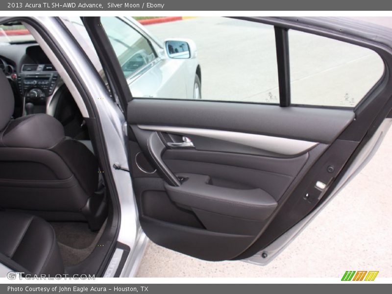 Silver Moon / Ebony 2013 Acura TL SH-AWD Advance