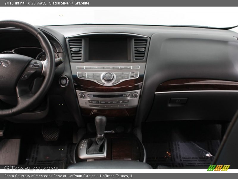 Glacial Silver / Graphite 2013 Infiniti JX 35 AWD