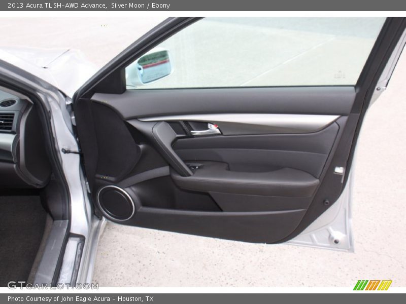 Silver Moon / Ebony 2013 Acura TL SH-AWD Advance