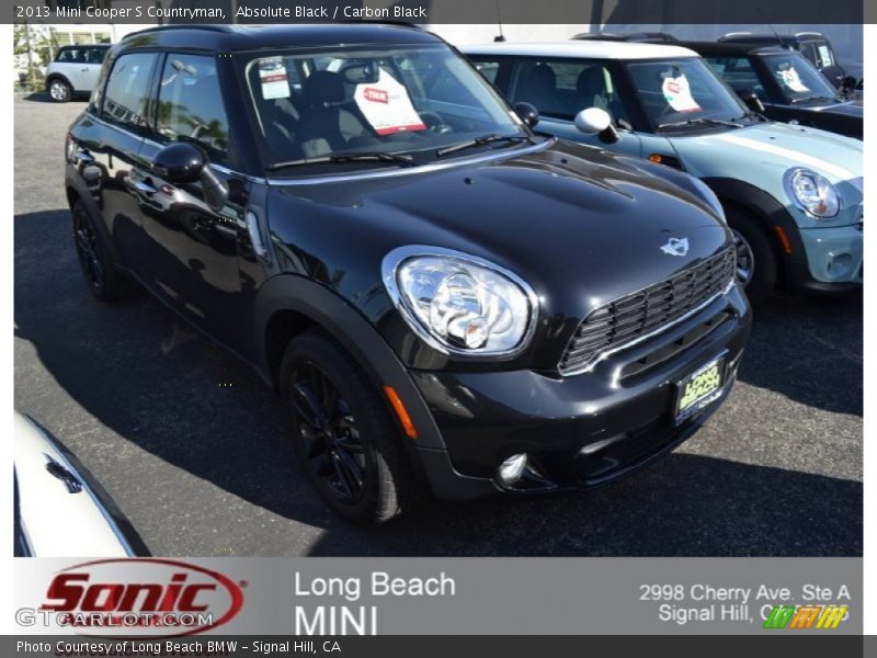 Absolute Black / Carbon Black 2013 Mini Cooper S Countryman