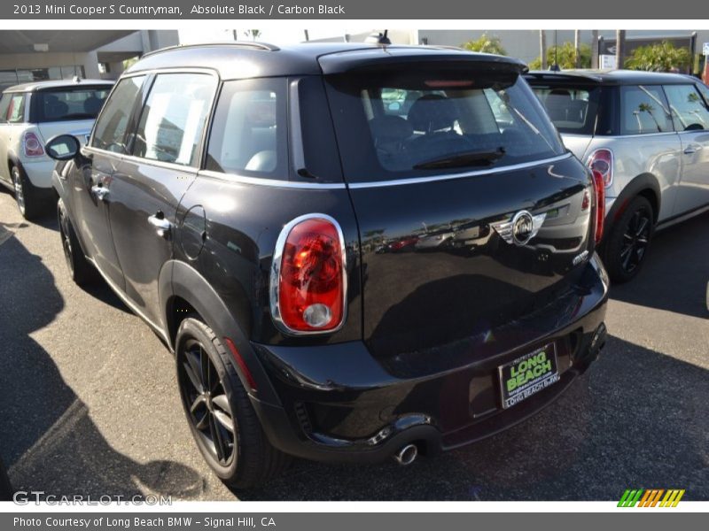 Absolute Black / Carbon Black 2013 Mini Cooper S Countryman