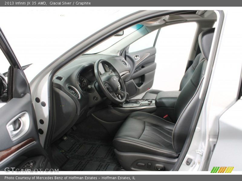 Front Seat of 2013 JX 35 AWD