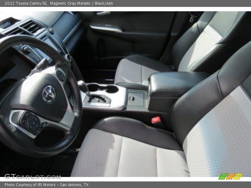 Magnetic Gray Metallic / Black/Ash 2012 Toyota Camry SE