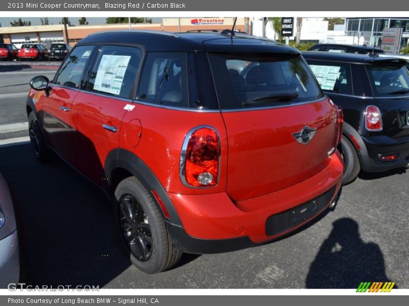 Blazing Red / Carbon Black 2013 Mini Cooper Countryman