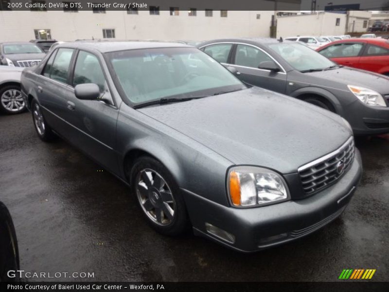 Thunder Gray / Shale 2005 Cadillac DeVille DTS