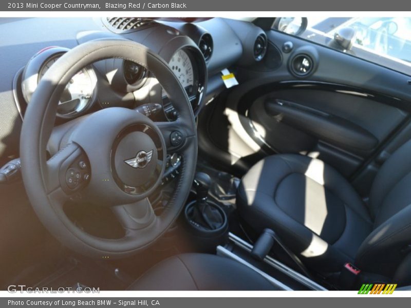 Blazing Red / Carbon Black 2013 Mini Cooper Countryman