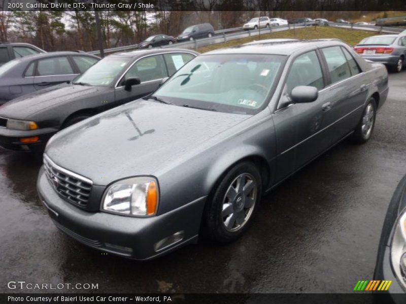 Thunder Gray / Shale 2005 Cadillac DeVille DTS