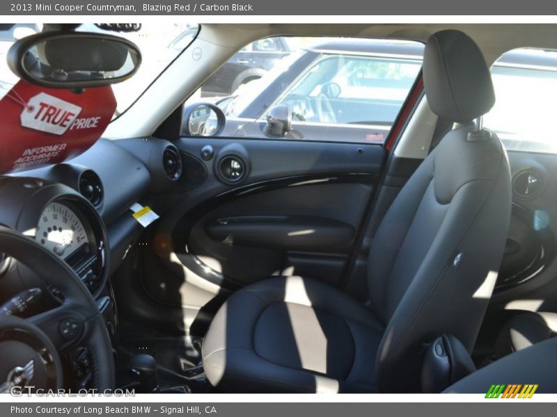 Blazing Red / Carbon Black 2013 Mini Cooper Countryman
