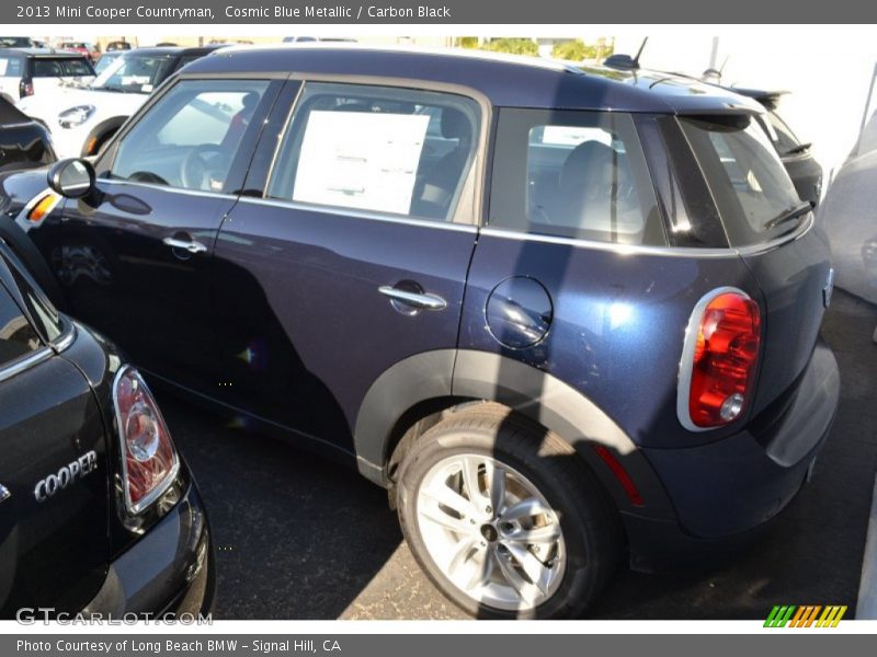 Cosmic Blue Metallic / Carbon Black 2013 Mini Cooper Countryman