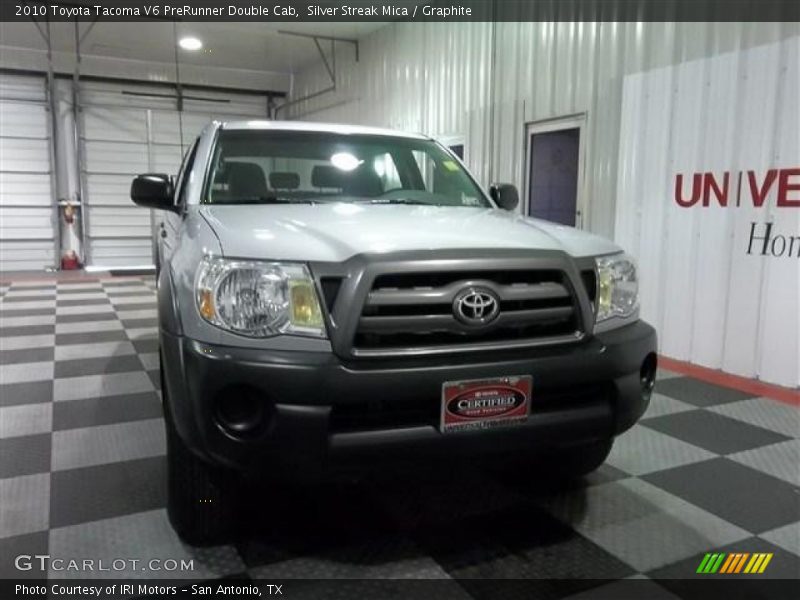 Silver Streak Mica / Graphite 2010 Toyota Tacoma V6 PreRunner Double Cab