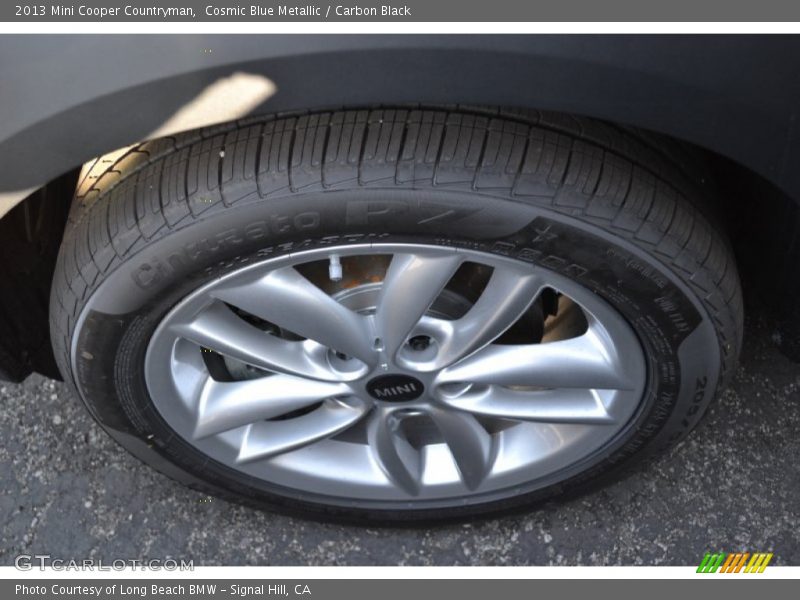 Cosmic Blue Metallic / Carbon Black 2013 Mini Cooper Countryman