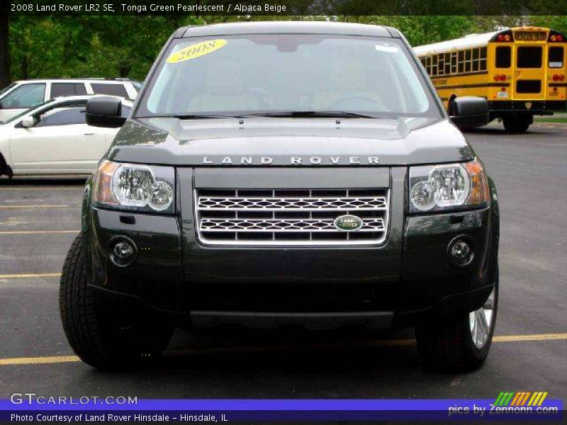 Tonga Green Pearlescent / Alpaca Beige 2008 Land Rover LR2 SE